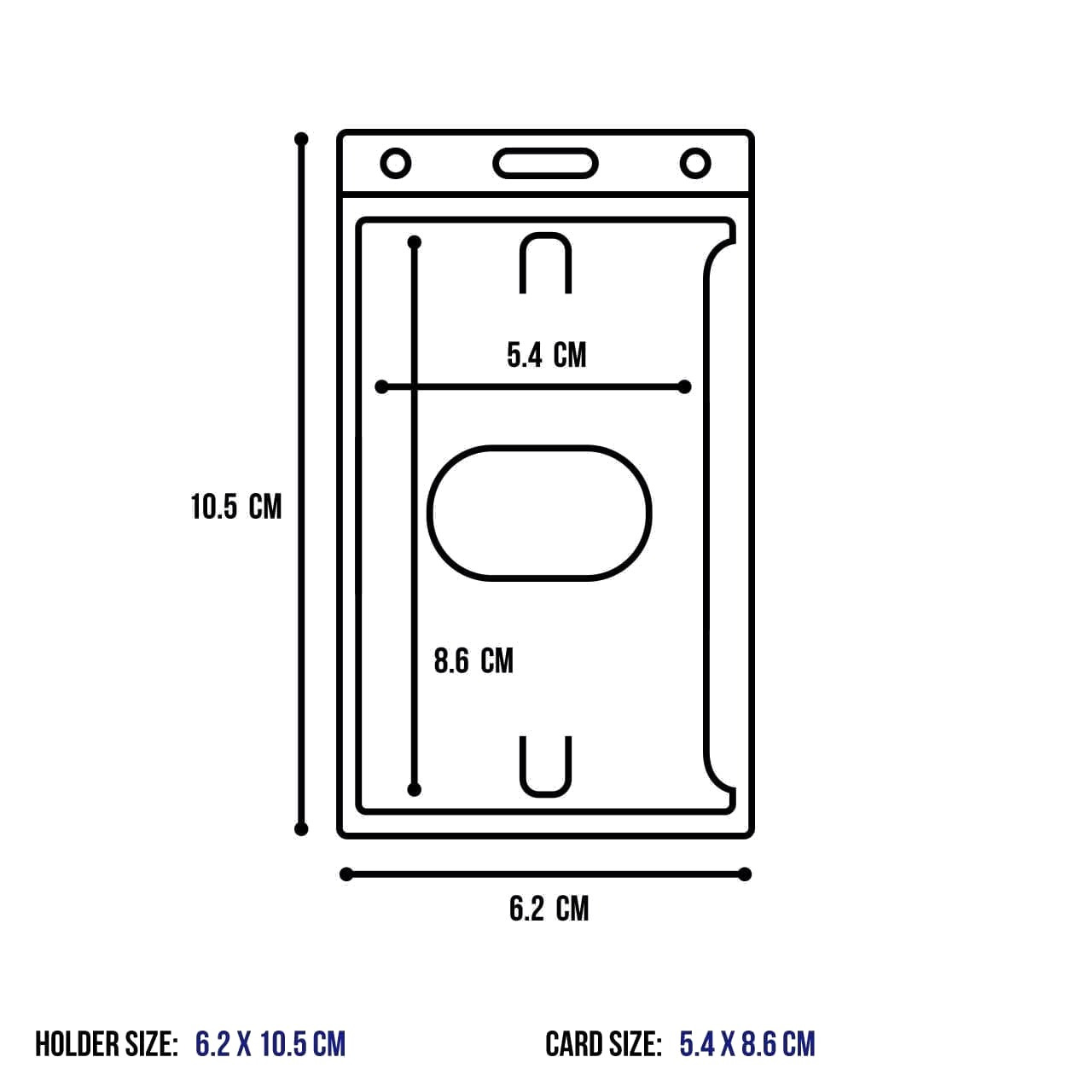 Clear card holder, photo 6